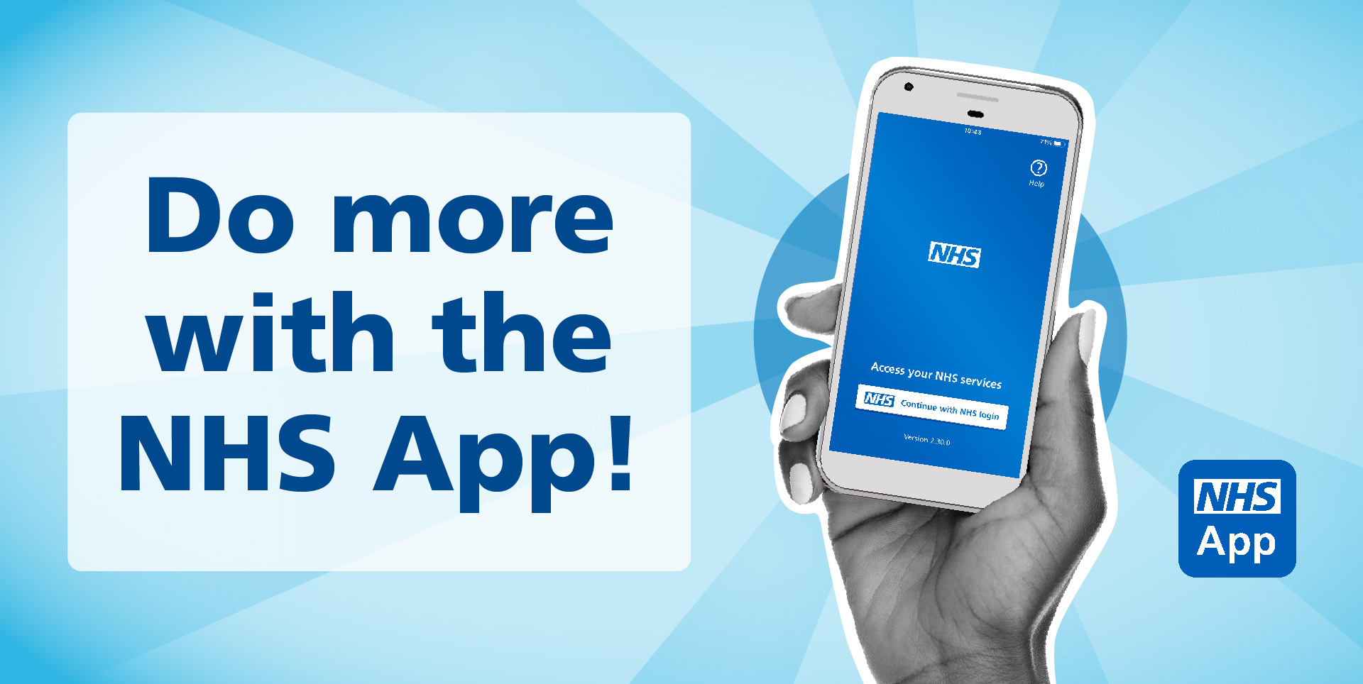 Do more with the NHS App!